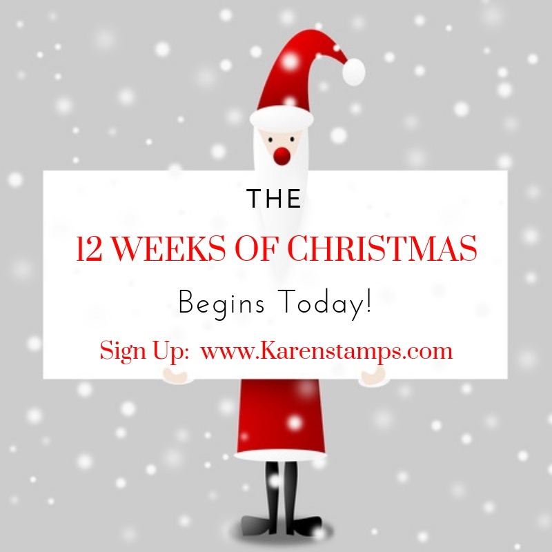 My 12 Weeks of Christmas Holiday Emails Begin Today! Sign Up