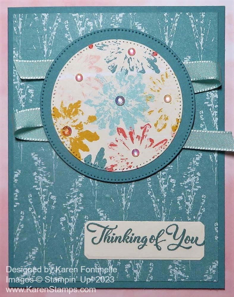 stampin up thinking of you cards