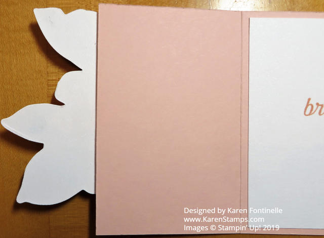 Good Morning Magnolia Z-Fold Sympathy Card Inside