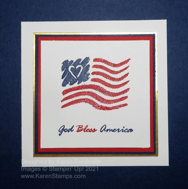 Special Edition God Bless America Stamp