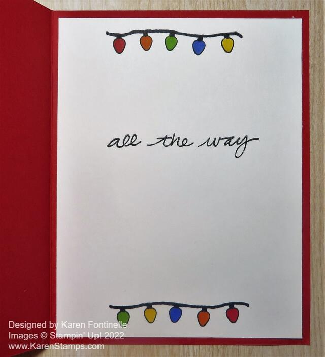 Jingle Jingle Jingle Christmas Card With Bells inside