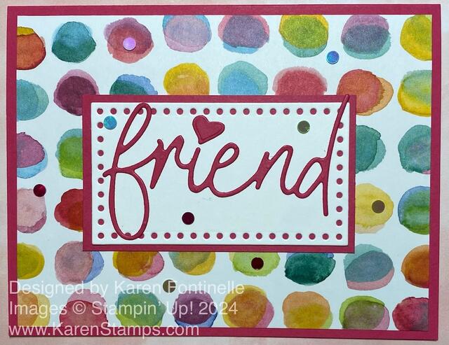 Full of Life Friend Card