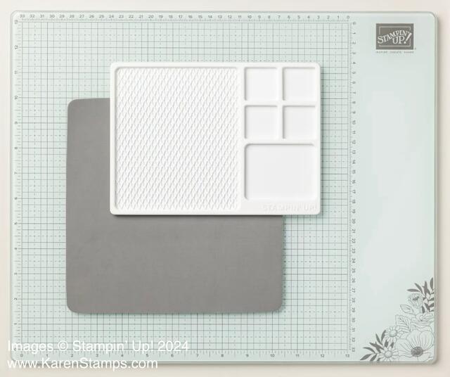 Stampin' Glass Mat Studio