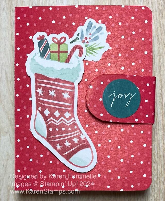 Christmas Stocking Book Treat Box