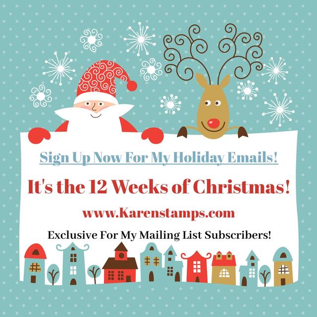 12 Weeks of Christmas 2024 Sign Up