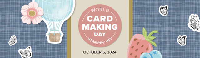 World Card Making Day Banner 2024