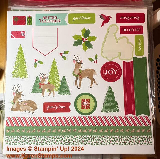 Reindeer Memories Scrapbooking Workshop Kit