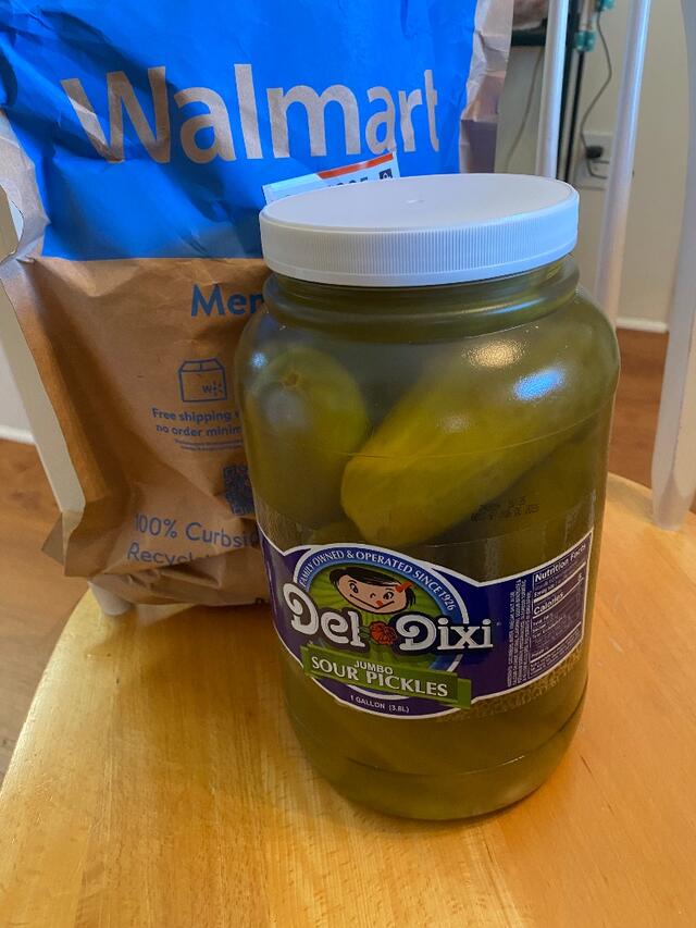 Walmart pickles