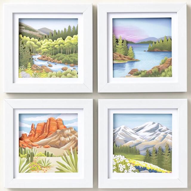 Layered Landscapes Home Decor Kit