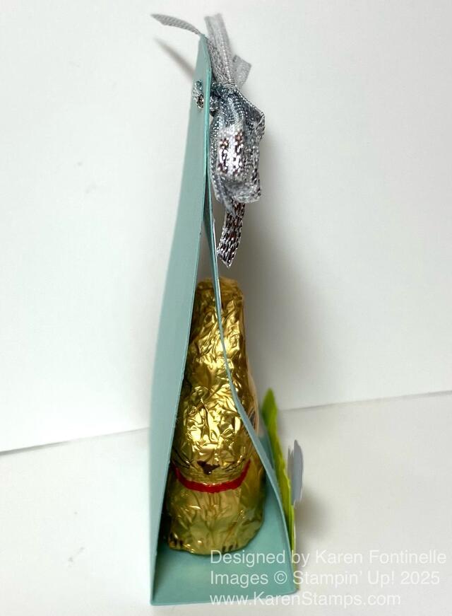 Easy Chocolate Easter Bunny Treat Side