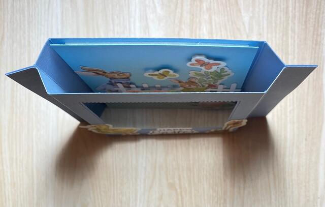 Storybook Moments Diorama Easter Card Top