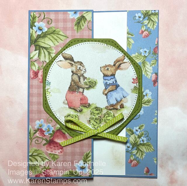 Storybook Moments Z-Fold Bunnies Card